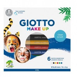 GIOTTO MAKE-UP 6 MATITE METALLIC [FILA474100-00.jpg]