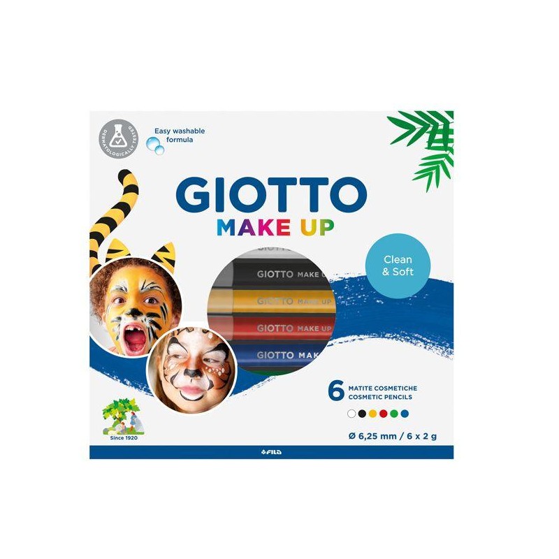 GIOTTO MAKE-UP 6 MATITE METALLIC [FILA474100-00.jpg]