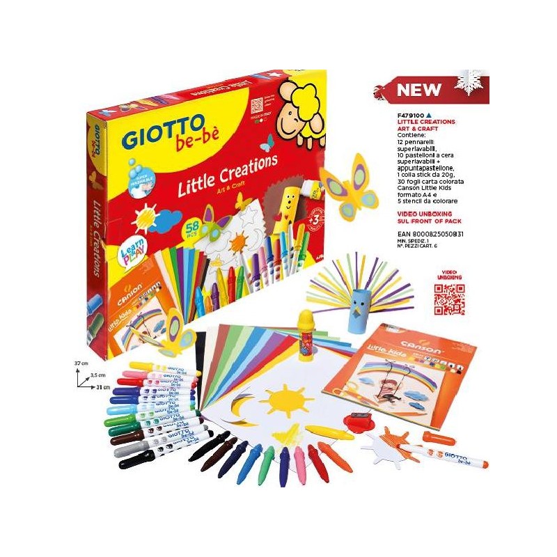 GIOTTO BEBE' LITTLE CREATIONS [FILA479100-00.jpg]