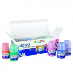 GIOTTO-DECOR-ACRYLIC 25ml 12fla Ass. [FILA530600-00.jpg]
