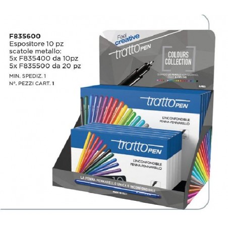 TRATTO PEN METAL EXPO Ass.5x10pz+5x20pz SCAT.10pz 13.50pvp SCAT.20pz 27.00pvp [FILA835600-00.jpg]