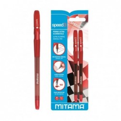 ---mitama PENNA SFERA SPEED 2pz -ROSSO [1120080-00.jpg]