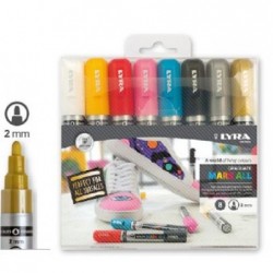 TRATTO MARK ALL Bl.8pz Ass. P/MEDIA 2mm [FILAL6821080-00.jpg]