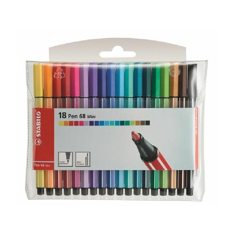 STABILO PEN68-MINIpack.18pz [1111603-00.jpg]