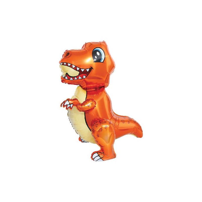 FOIL DINOSAURO MARRONE S/SHAPE 85cm [8402119-00.jpg]
