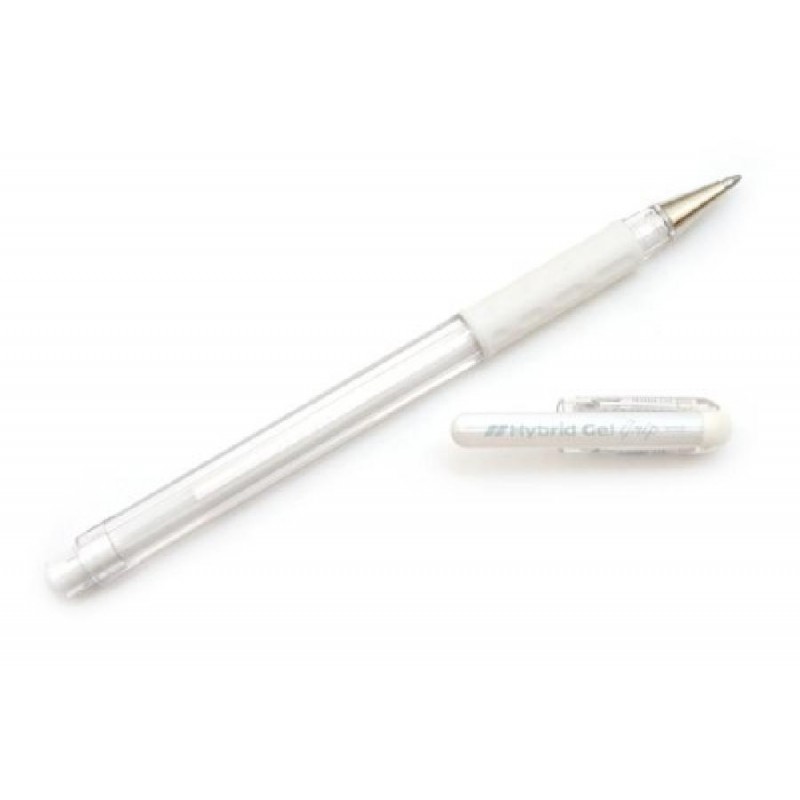 PENTEL HYBRID GEL ROLLER BIANCO [1121861-00.jpg]
