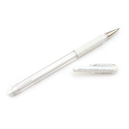 PENTEL HYBRID GEL ROLLER BIANCO [1121861-00.jpg]