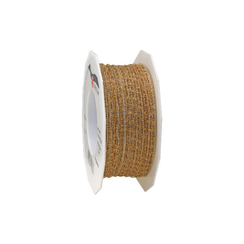 NASTRO RETE ELASTICA mm40x25mt ORO [2701951-00.jpg]