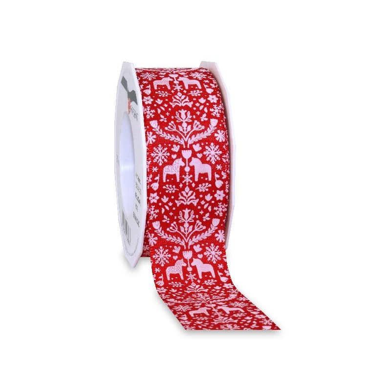 NASTRO COTONE RENNE 40x20mt ROSSO [2700381-00.jpg]