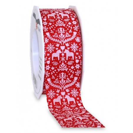 NASTRO COTONE RENNE 40x20mt ROSSO [2700381-00.jpg]