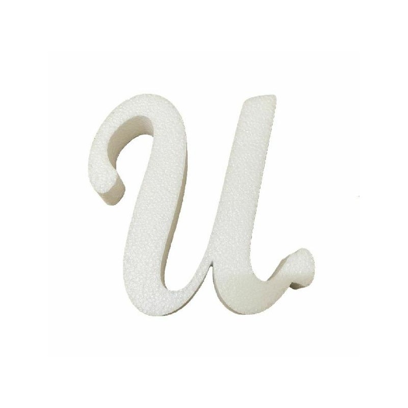 LETTERA POLISTIROLO 15cm U [0160238.UM-00.jpg]
