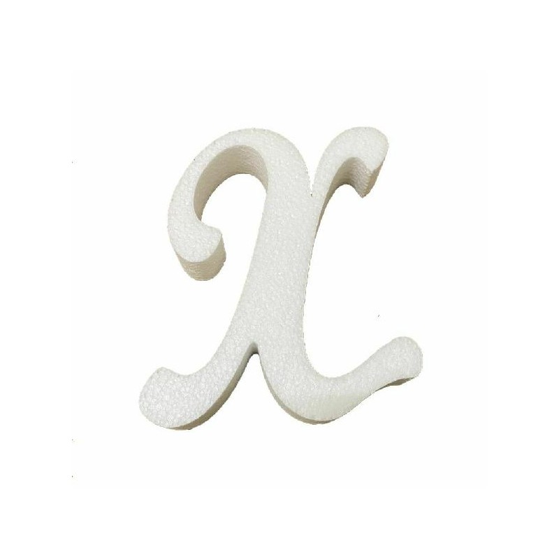 LETTERA POLISTIROLO 15cm X [0160238.XM-00.jpg]