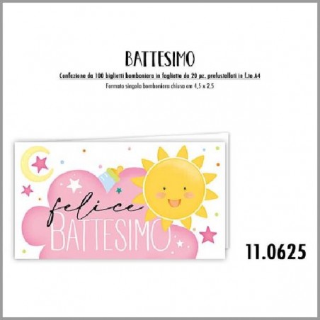 BOMBONIERE BATTESIMO NUVOLA ROSA 100pz [2231242-00.jpg]