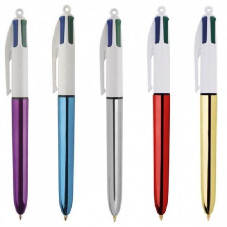 PENNA BIC 4 COLORI SHINE 12pz Ass. [1160610-00.jpg]