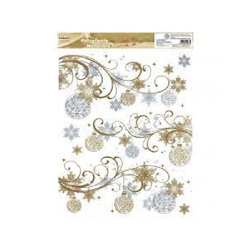 ---VETROFANIA 30x37 ORO/ARGENTO GLITTER [9012210-00.jpg]