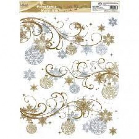 ---VETROFANIA 30x37 ORO/ARGENTO GLITTER [9012210-00.jpg]