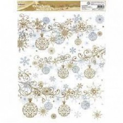 ---VETROFANIA 30x37 ORO/ARGENTO GLITTER [9012210-30.jpg]