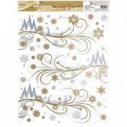 ---VETROFANIA 30x37 ORO/ARGENTO GLITTER [9012210-40.jpg]