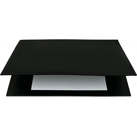 SOTTOMANO ECO PELLE DOPPIO NERO [6160003-00.jpg]