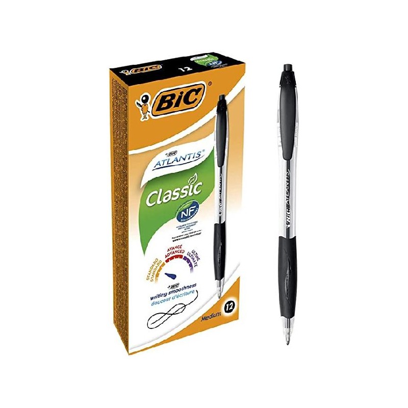 BIC-ATLANTIS CLASSIC REFRESH 12pz NERO [1160964-00.jpg]