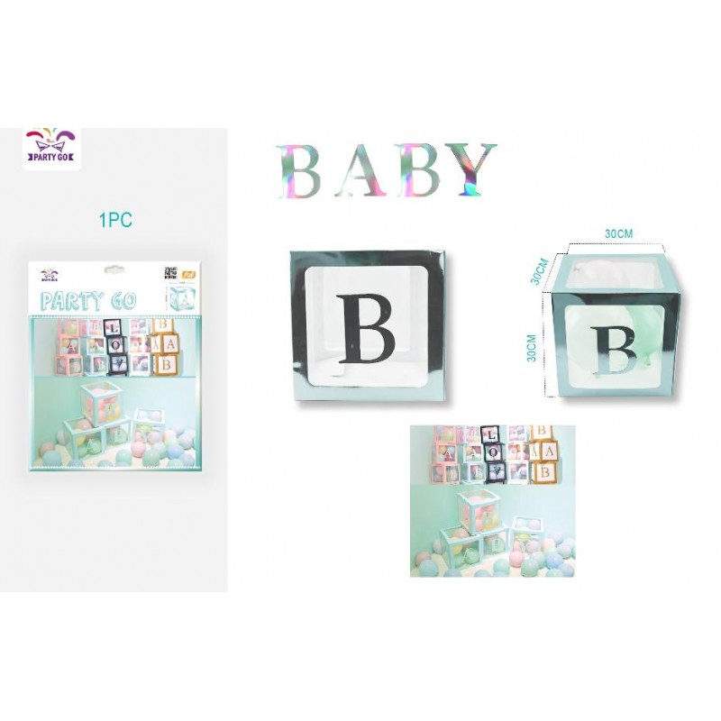 ---SCATOLA REGALO-BABY-AZZURRO 30x30cm [8400015-00.jpg]