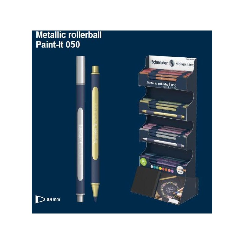 PENNE METALLIC ROLLER ESP. 80pz [1190154-00.jpg]