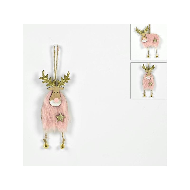 ---RENNA PELLICCIA ROSA APPENDIBILE 15cm [9010191-00.jpg]