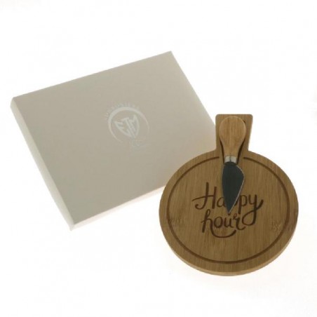 ---TAGLIERE LEGNO CON COLTELLINO d20cm [0140240-00.jpg]
