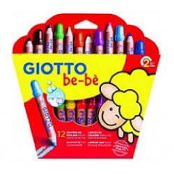 GIOTTO BEBE	 PASTELLI DA 12pz