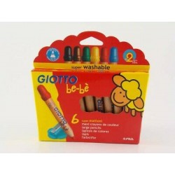 GIOTTO BEBE PASTELLI DA 6pz