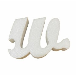 LETTERA POLISTIROLO 10cm w