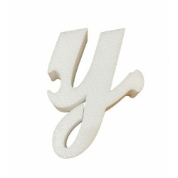 LETTERA POLISTIROLO 10cm y