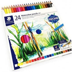 PASTELLI STD ACQUARELL 24pz...