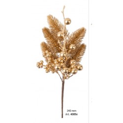 ---PICK PINO BACCHE ORO 13cm