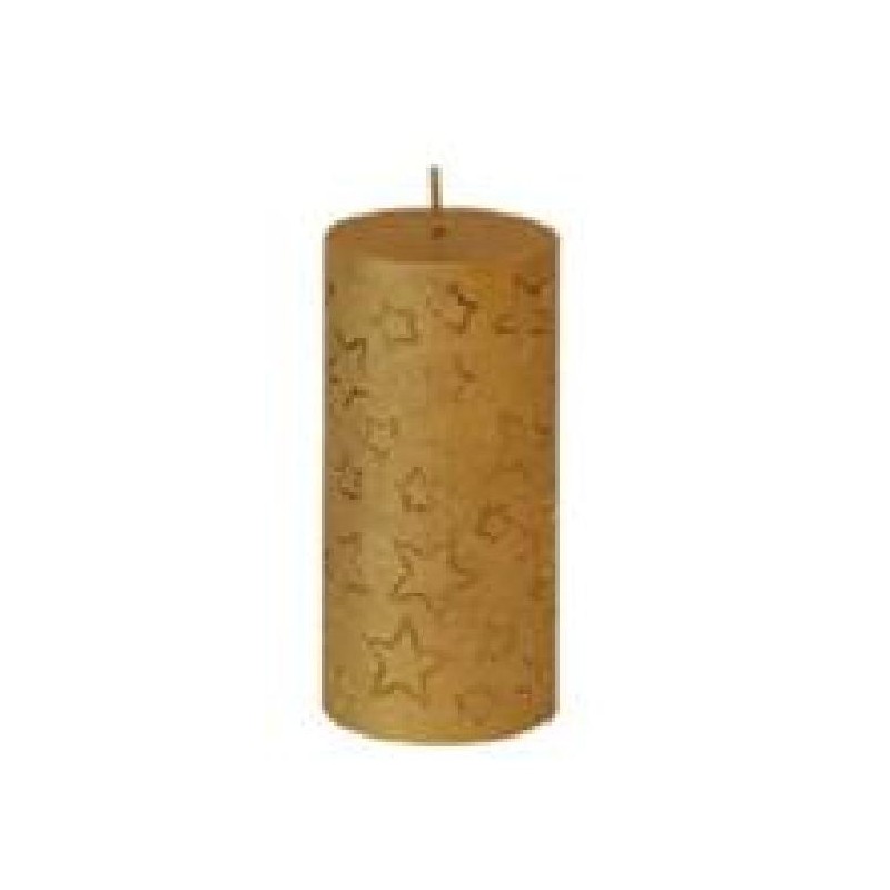 CANDELA-MOCCOLO 100/68 ORO STELLE [0711651-00.jpg]