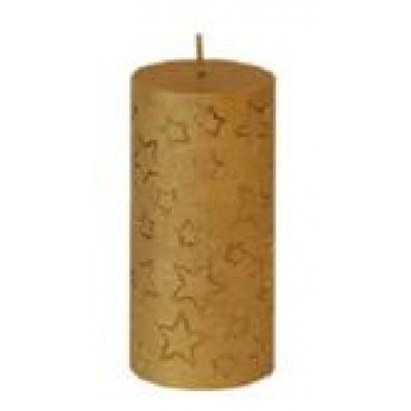 CANDELA-MOCCOLO 100/68 ORO STELLE [0711651-00.jpg]