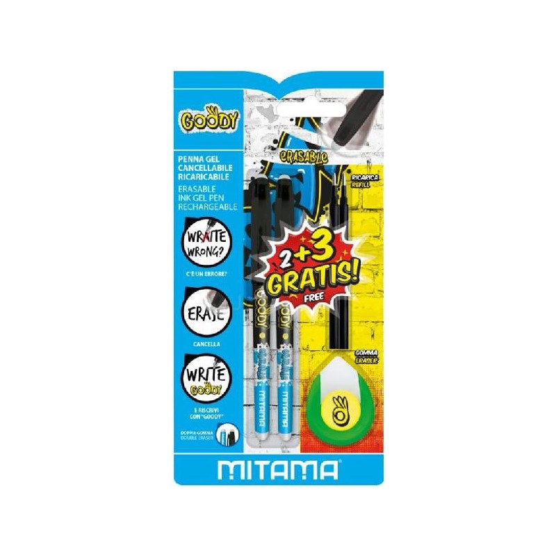mitama 2PENNE Cancell.NERO GOODY+2refill Nero Omaggio+1 Gomma Omaggio [1172760-00.jpg]