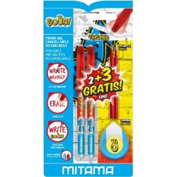 mitama 2PENNE Cancell.ROSSO GOODY+2refil Rosso Omaggio+1 Gomma Omaggio [1172780-00.jpg]