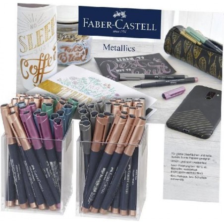 FABER CASTELL MARKER-METALLIC [1221836-00.jpg]