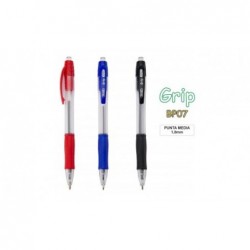 PENNE SFERA SCATTO-GRIP ast.12pz ROSSO [1181380-00.jpg]