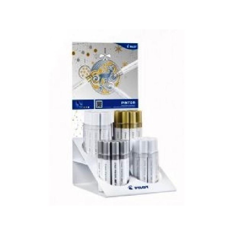 PILOTmarker-PINTOR 60pz ORO/ARG/B.CO [1210702-00.jpg]