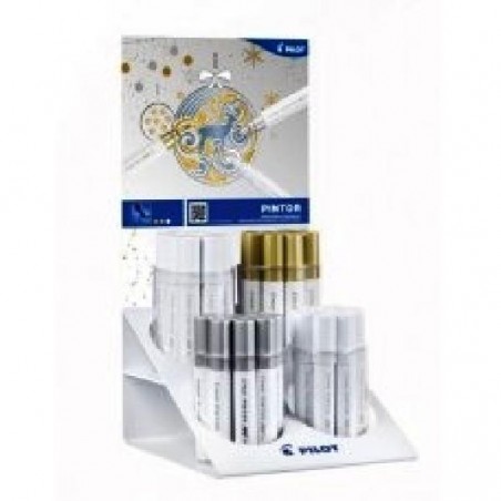 PILOTmarker-PINTOR 60pz ORO/ARG/B.CO [1210702-00.jpg]