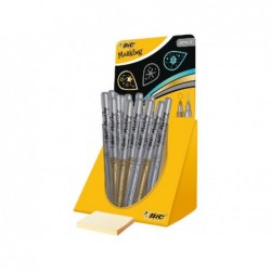 BIC MARKER METAL ORO/ARG. 24pz [1221401-00.jpg]
