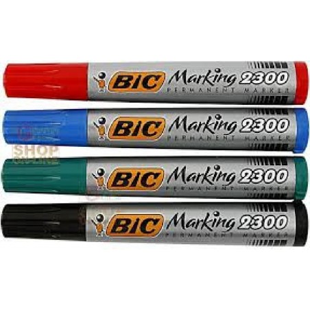 BIC MARKER 2000 PT ROSSO 12pz [1221480-00.jpg]