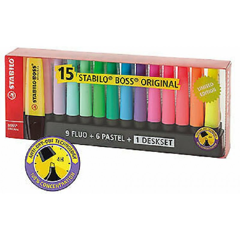 STABILO BOSSorignal set.15pz