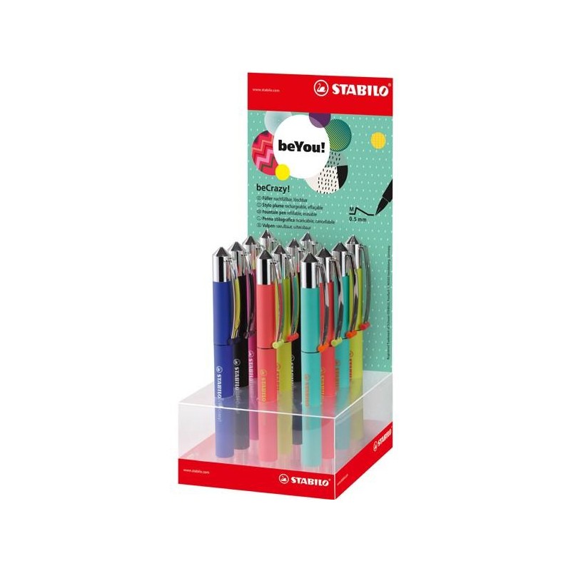 STABILO PENNA STYLO BE-CRAZY FLUO 12pz [1250001-00.jpg]