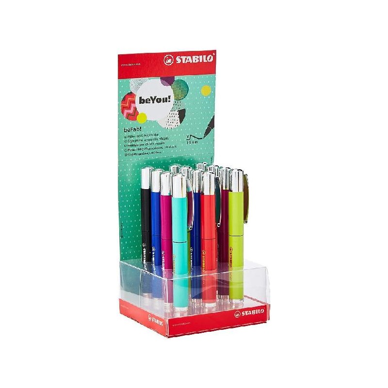 PENNE STILOGRAFICHE STABILO BEfab 12pz [1250002-00.jpg]