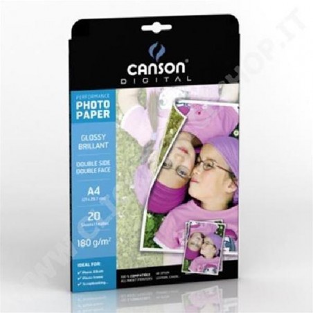 CARTA-PHOTO-CANSON GLOSSY A4gr180 20ff [2040000-00.jpg]