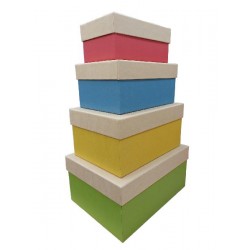 SET 4 SCATOLE RETT. AVANA RAINBOW 11x18x8-14x21x10-17x24x12-20x27x13 [2223006-00.jpg]