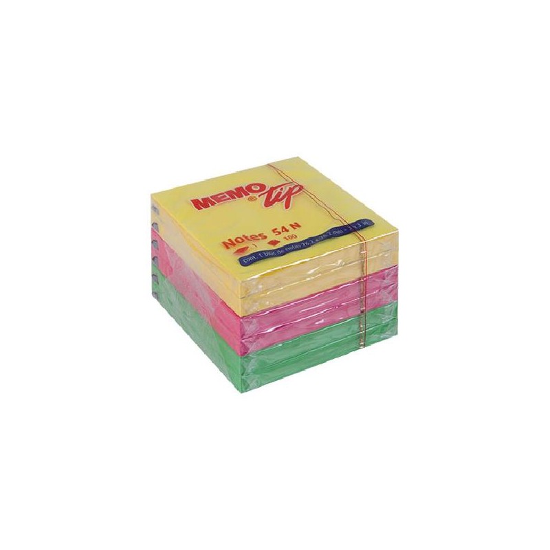 POST-IT MEMO-76x76 12pz NEONassort [2461003-00.jpg]